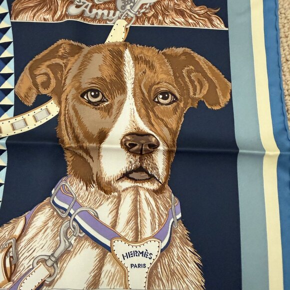 HERMES Jour de Casting 70cm Silk Scarf - Picture 8 of 12